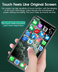 SRJTEK iPhone 13 Pro Max LCD kijelző csere - fekete 4