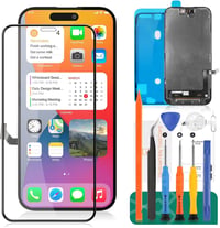 SRJTEK iPhone 13 Pro Max LCD kijelző csere - fekete 1