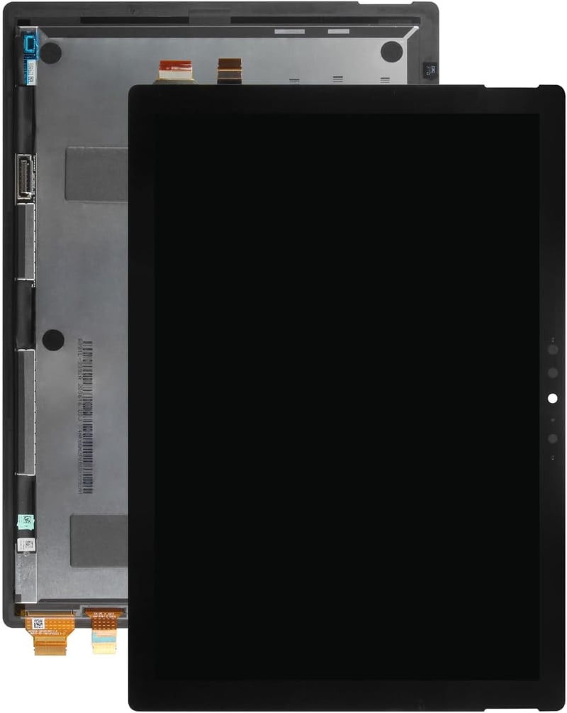 SRJTEK Pro 5 12.3 1796 LCD kijelző csere fekete digitalizáló nélkül keret