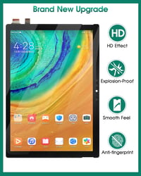 SRJTEK Pro 5 12.3 1796 LCD kijelző csere fekete digitalizáló nélkül keret 4
