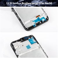 Náhradný LCD displej SRJTEK pre Samsung Galaxy A15 5G/4G A155 A156 s dotykovou plochou, rámom a montážnou súpravou, kompatibilný s A155F A156U 4