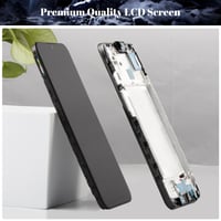 Náhradný LCD displej SRJTEK pre Samsung Galaxy A15 5G/4G A155 A156 s dotykovou plochou, rámom a montážnou súpravou, kompatibilný s A155F A156U 8