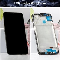Náhradný LCD displej SRJTEK pre Samsung Galaxy A15 5G/4G A155 A156 s dotykovou plochou, rámom a montážnou súpravou, kompatibilný s A155F A156U 3