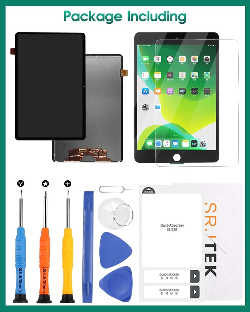 SRJTEK Samsung Galaxy Tab S7 T870 T875 LCD kijelző érintőképernyő csere