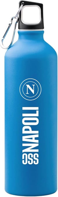 Termoska SSC Napoli 800 ml svetlomodrá, nerezová fľaša na pitie, vhodná na šport, do fitka, školy alebo práce, oficiálny futbalový produkt SSC Napoli 1