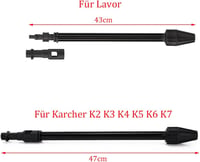 SSEHCWAN 145 Bar Magasnyomású Lancia Kärcher K2-K7 Állítható Fúvókával 2