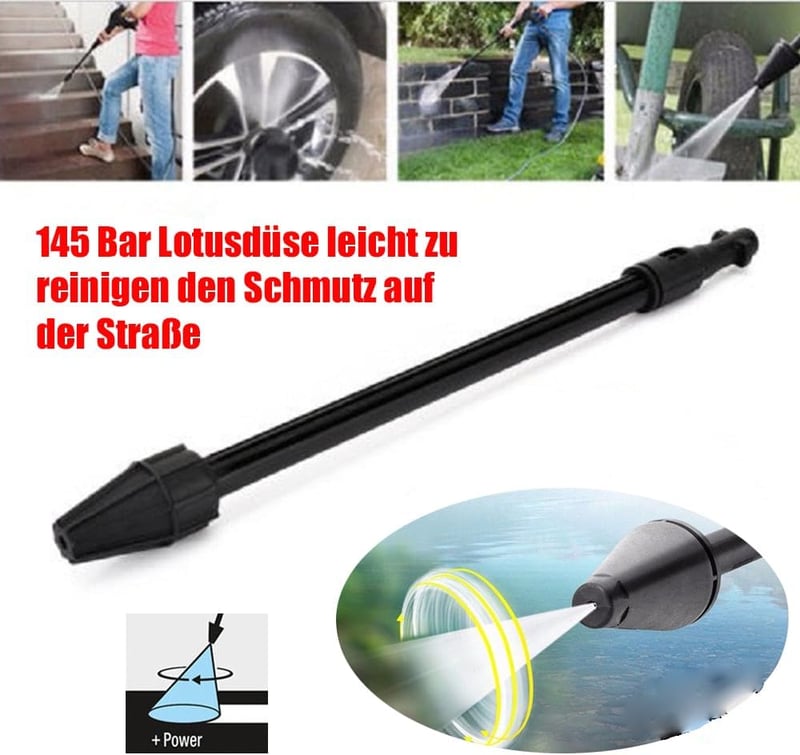 SSEHCWAN 145 Bar Magasnyomású Lancia Kärcher K2-K7 Állítható Fúvókával