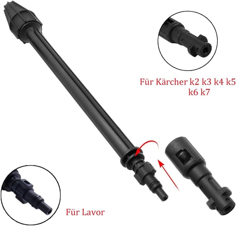 SSEHCWAN 145 Bar Magasnyomású Lancia Kärcher K2-K7 Állítható Fúvókával