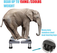 SSEHCWAN Mosógép Alap Állvány 150kg Terhelhetőség Állítható Magasság 13-16cm 5
