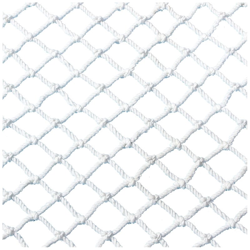 SSWZHANG Plasă de siguranță albă pentru copii 1x2 m - Plasă împletită manual din nailon pentru balcon, fereastră, pisici, scări, perete, gard decorativ sau fixarea încărcăturii în camion