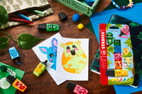 Textmarker STABILO BOSS MINI Animal Vibes 4