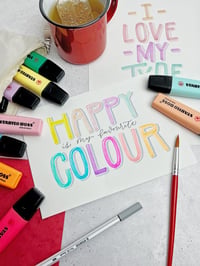 Set de Markere STABILO BOSS ORIGINAL ARTY - 23 buc. Culori Mixte (Pastel și Neon) - Set de Birou 8