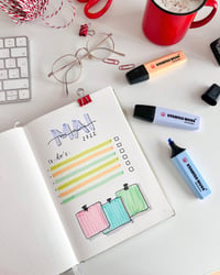 Set de Markere Fluorescente STABILO BOSS ORIGINAL Pastel - 15 bucăți culori pastelate asortate - Set de birou 8