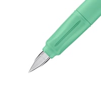 Školské plniace pero STABILO EASYbuddy Pastel, pre ľavákov, hrot L – mätovo zelená 2