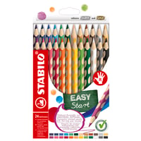 Ergonomické farebné ceruzky STABILO EASYcolors pre pravákov – súprava 24 ks, viacfarebné 1