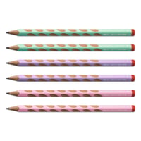 STABILO EASYgraph Pastel ergonomická trojhranná ceruzka pre pravákov, 6 ks, HB 1