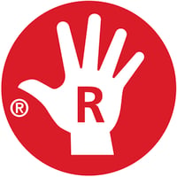 Ergonomické rollery STABILO EASYoriginal pre pravákov – tmavomodrá/svetlomodrá, zmizíkovateľný modrý atrament, 0,5 mm, s náplňou 9