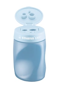 Ergonomické strúhadlo so zásobníkom STABILO EASYsharpener 3 v 1 pre pravákov, modré 3