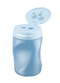 Ergonomické strúhadlo so zásobníkom STABILO EASYsharpener 3 v 1 pre pravákov, modré 2