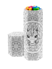 Set carioci STABILO Pen 68 - 15 buc. Set de colorat Unicorn și Dragon 2