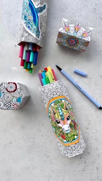 Set carioci STABILO Pen 68 - 15 buc. Set de colorat Unicorn și Dragon 7