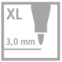 Hrubé fixky STABILO Power Max - balenie 12 ks - rôzne farby 6