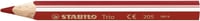 Set creioane colorate groase, scurte, triunghiulare STABILO Trio Dick – 12 bucăți, culori asortate – Dimensiune mini 3