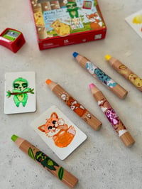 Farebná ceruzka STABILO Woody 3 v 1, vodové farby a voskovka v jednom – Všestranná kresliaca potreba pre deti aj dospelých 5