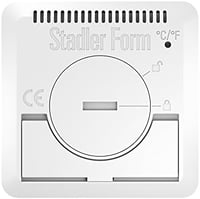 Stadler Form Selina Higrométer Fehér 4,7x4,7x0,6cm Páratartalom Mérő - 4.7x4.7x0.6 cm, White 4