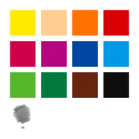 Sada farebných ceruziek STAEDTLER Noris Colour, 12+1 ks, šesťhranný tvar, protišmykový mäkký povrch, vysoká odolnosť proti lámaniu, recyklované drevo 7