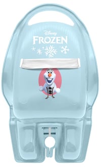 Stamp RN246500 Frozen 2 Sedačka na bicykel pre bábiky - Modrá, 20 cm, Anna a Elsa, Univerzálny upevňovací systém, Popruh na suchý zips 3