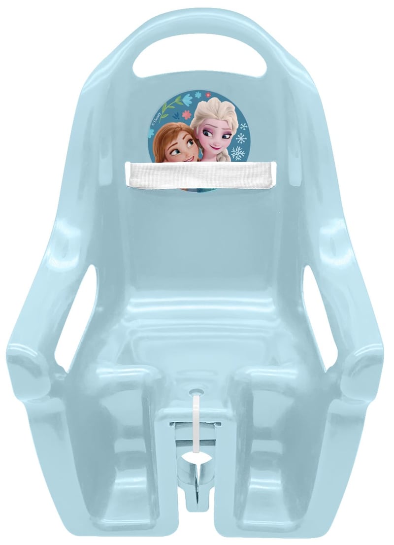 Stamp RN246500 Frozen 2 Sedačka na bicykel pre bábiky - Modrá, 20 cm, Anna a Elsa, Univerzálny upevňovací systém, Popruh na suchý zips