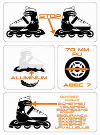 Stamp SKIDS Control Oxygen podesive polumekane koturaljke - veličina 42-45 (EU) 9