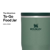 Termos na jedlo Stanley 1913 Adventure To-Go 0,53 l – Hammertone Green, nehrdzavejúca oceľ, nepriepustný, bez obsahu BPA, široké hrdlo, udrží teplé a studené 3