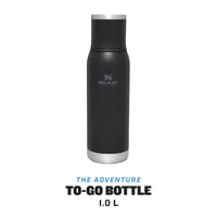 Termoska Stanley 1913 Adventure To-Go 1,0 l – čierna, nerezová izolačná fľaša na pitie 3