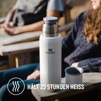 Termoska Stanley 1913 Adventure To-Go 1,0 l – čierna, nerezová izolačná fľaša na pitie 4