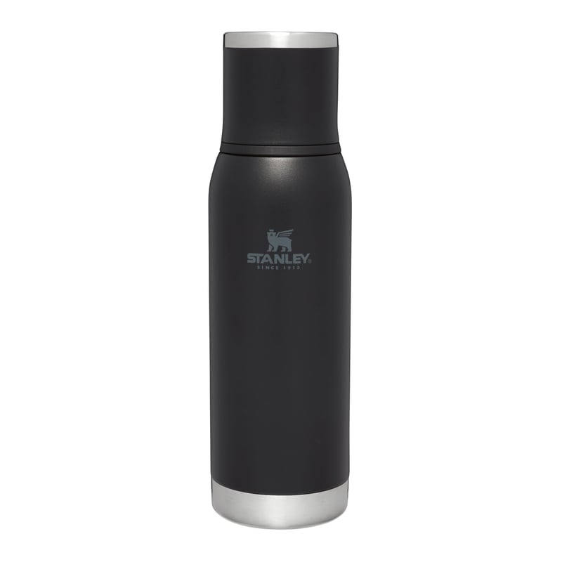 Termoska Stanley 1913 Adventure To-Go 1,0 l – čierna, nerezová izolačná fľaša na pitie