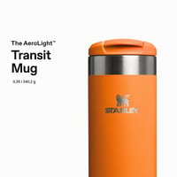 Termohrnček STANLEY 1913 Aerolight Transit 0,35 l – Goldenrod Coral – výdrž tepla 4 hodiny 3