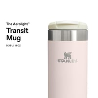 Termoska Stanley 1913 Aerolight Transit 0,35 l – ružová (Rose Quartz), cestovný termohrnček 3