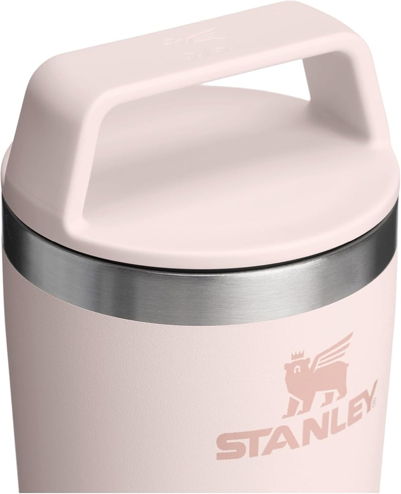 STANLEY 1913 Cafe Termikus Kávésbögre 0,35L Rozsakvarc - 4 Óra Meleg, 5 Óra Hideg - 0.35 L, Pink Quarts