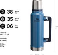Stanley 1913 Classic termosz 1,4 l - Hammertone Lake 2