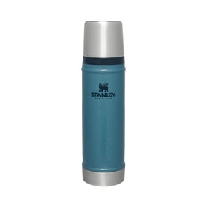 Termos din oțel inoxidabil Stanley 1913 Classic Legendary 0,59 L - Hammertone Lake, menține temperatura 18 ore, fără BPA, lavabil în mașina de spălat vase