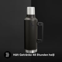 Termoska Stanley 1913 Classic Legendary 2,3 l – Matte Black Pebble, nerezová vákuová fľaša 6