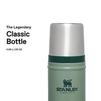 Termos Stanley 1913 Classic Legendary 0,59 L - Menținere temperatură 18 ore - Termos din oțel inoxidabil - Fără BPA - Compatibil cu mașina de spălat vase - Hammertone Green 3