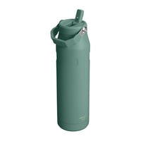 Sticlă Stanley 1913 Flip Straw cu pai, 1,06 L - Termos culoarea Shale, fără BPA, etanș, lavabil în mașina de spălat vase 8