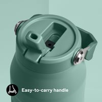 Sticlă Stanley 1913 Flip Straw cu pai, 1,06 L - Termos culoarea Shale, fără BPA, etanș, lavabil în mașina de spălat vase 6