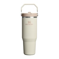 Termoska STANLEY 1913 Flip Straw Tumbler 890 ml – nerezový pohár so slamkou a viečkom, krémová farba 1