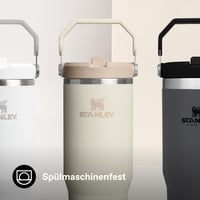 Termoska STANLEY 1913 Flip Straw Tumbler 890 ml – nerezový pohár so slamkou a viečkom, krémová farba 7