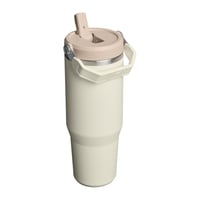 Termoska STANLEY 1913 Flip Straw Tumbler 890 ml – nerezový pohár so slamkou a viečkom, krémová farba 8