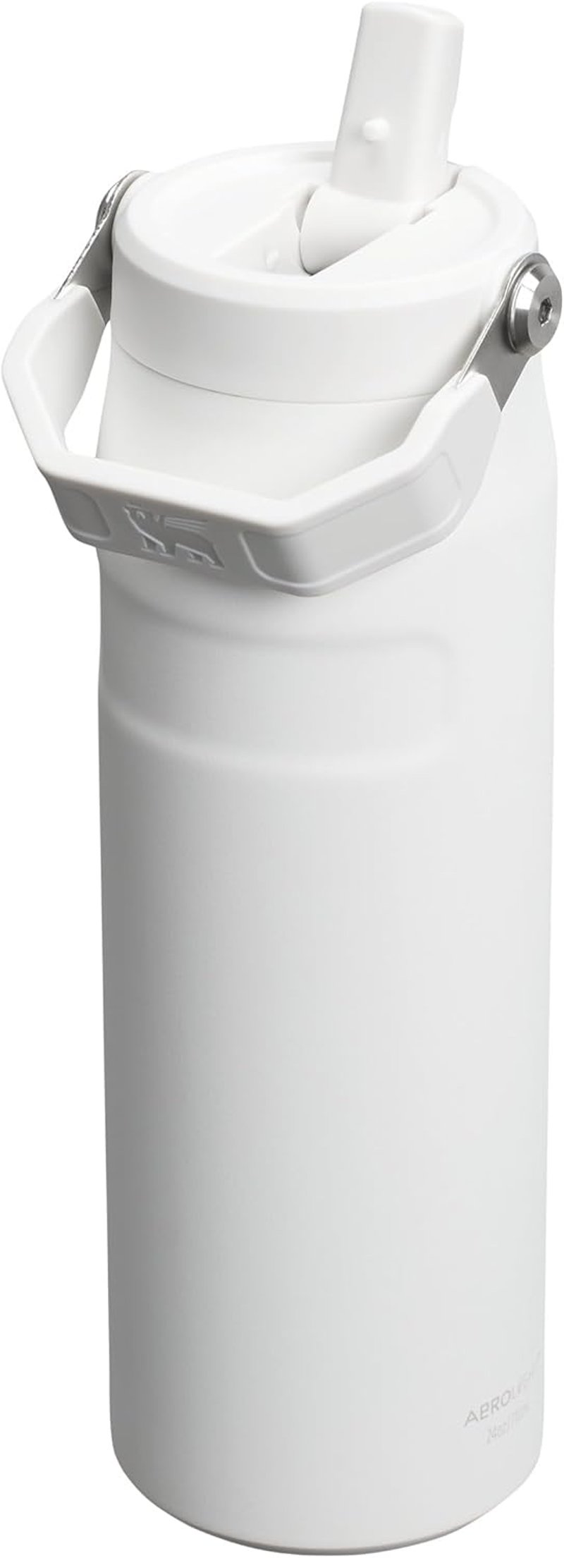 Stanley 1913 Flip Szívószálas Termikus Ivópalack 0,7L - 10 Órás Hűtés, BPA-Mentes, Szorítóhoz - 710 ml, Frost
